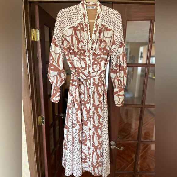 Tom Paul Size 38 Long Sleeve Dress - Picture 1 of 5